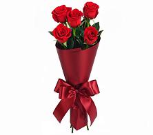 Букет 5 Красных роз Эдлесс Лав в Карагай