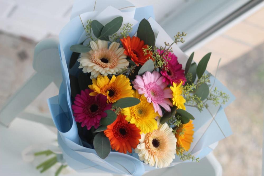 Букет цветов из: Герберы в Карагай