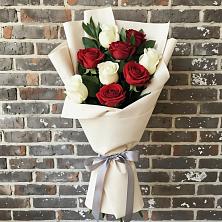 Букет цветов из:  Розы в Карагай