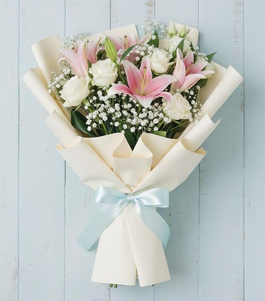 Букет цветов из: Лилии в Карагай