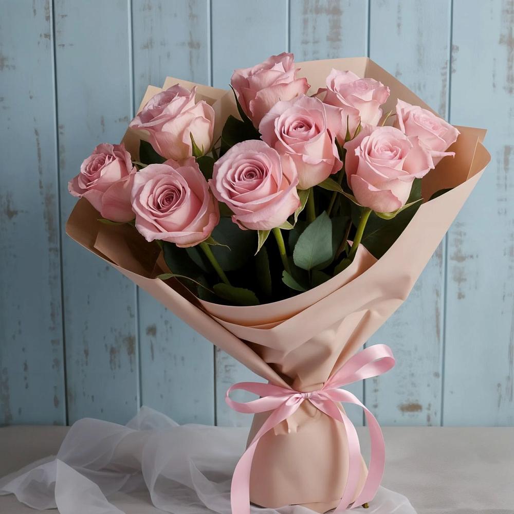 Букет цветов из: Розы в Карагай