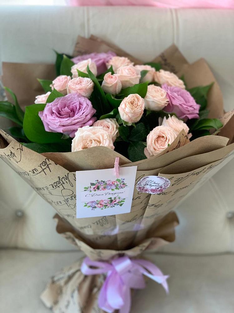 Букет цветов из: Розы в Карагай