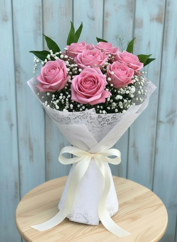 Букет цветов из: Розы в Карагай