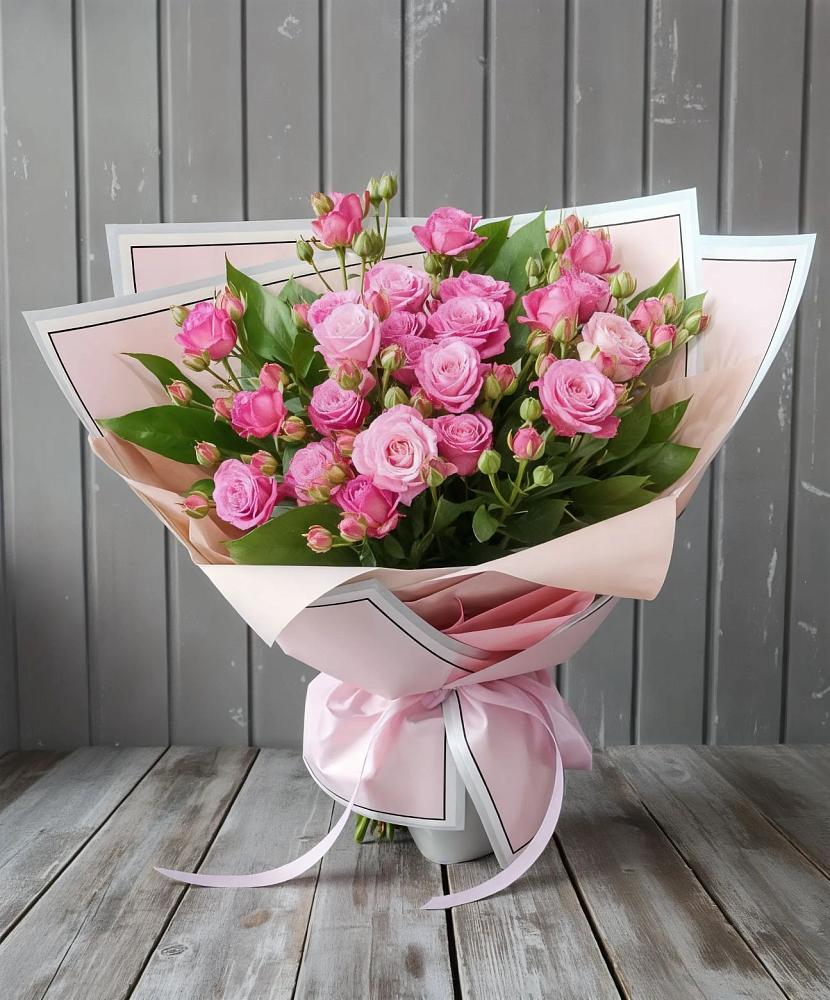 Букет Розовый кустик в Карагай