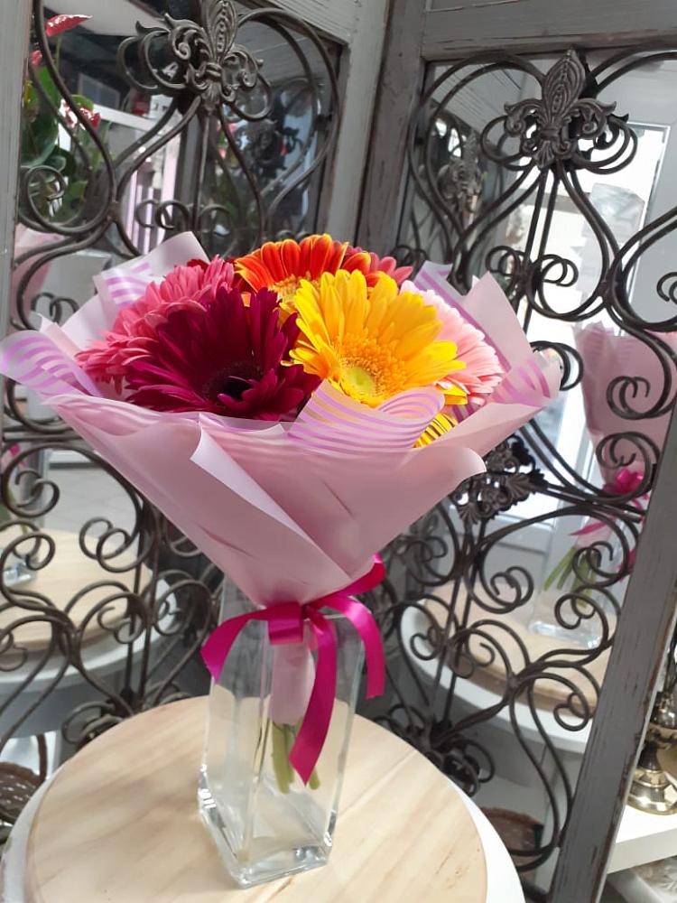 Букет цветов из: Герберы в Карагай