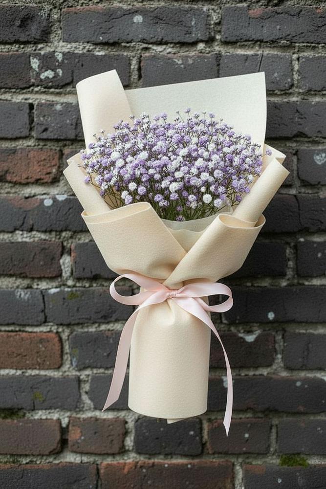 Букет цветов из: Гипсофила в Карагай