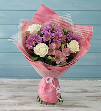 Букет цветов из:  Герберы в Карагай