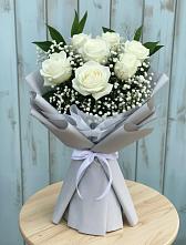 Букет цветов из:  Розы #REPLACE_PRED# Карагай