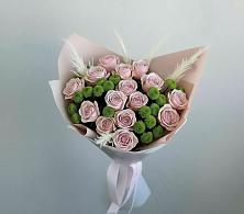 Букет цветов из:  Розы и Хризантемы #REPLACE_PRED# Карагай