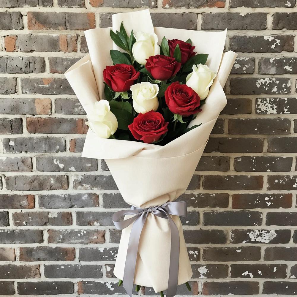 Букет цветов из: Розы в Карагай