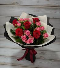 Букет цветов из:  Розы #REPLACE_PRED# Карагай