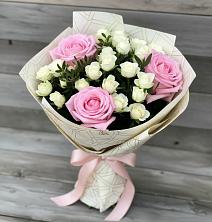 Букет цветов из:  Розы в Карагай