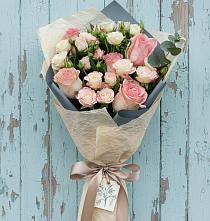 Букет цветов из:  Розы в Карагай