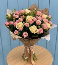 Букет цветов из:  Розы #REPLACE_PRED# Карагай