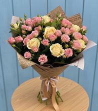 Букет цветов из:  Розы в Карагай