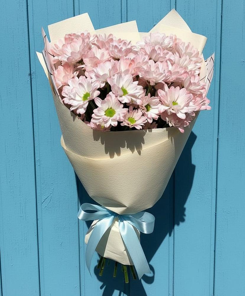 Букет цветов из: Хризантемы в Карагай