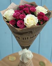 Букет цветов из:  Розы в Карагай
