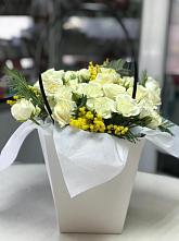 Цветочная композиция из Розы  в Карагай