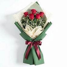 Букет цветов из:  Розы в Карагай