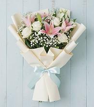 Букет цветов из:  Лилии в Карагай