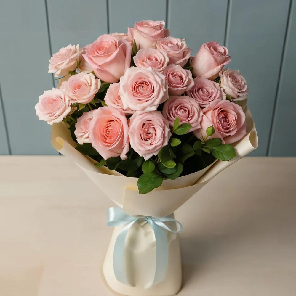 Букет Розовый шарм в Карагай